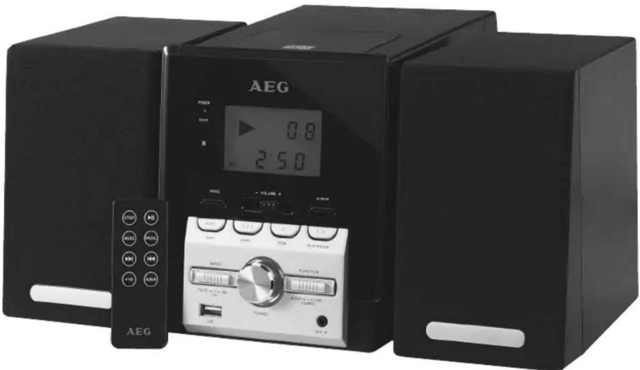 AEG MC 4443 CD - Music-Center - 1