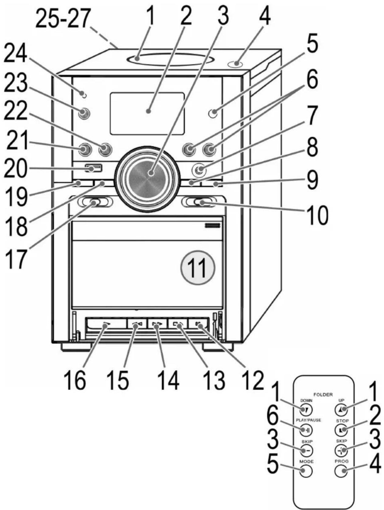 AEG MC 4432 CD - 2