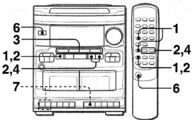 AIWA NSXV2100 - AJUSTE DEL TEMPORIZADOR - 1