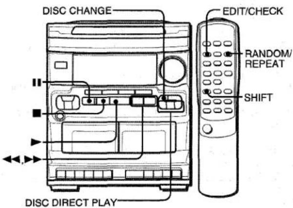 AIWA NSXV2100 - PLAYING DISCS - 1