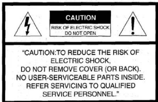 AIWA NSXV2100 - ADVERTENCIA - 1