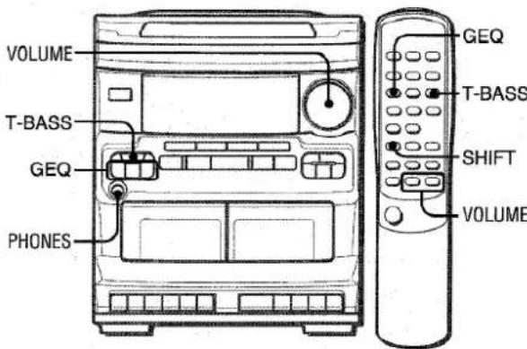 AIWA NSXV2100 - AJUSTE DEL SONIDO - 1