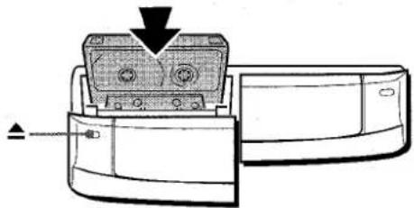 AIWA NSXV8000 - INSERTING TAPES - 1