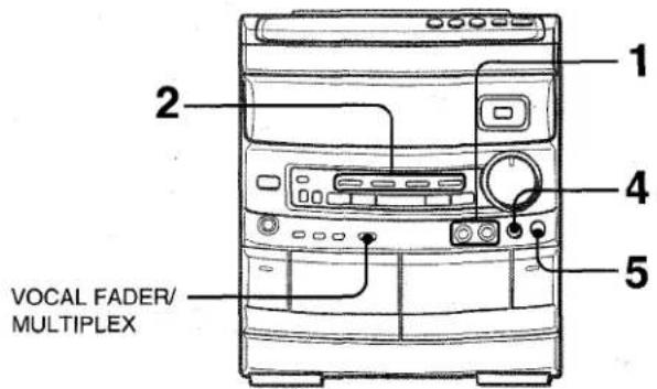 AIWA NSXV8000 - MICROPHONE MIXING - 1