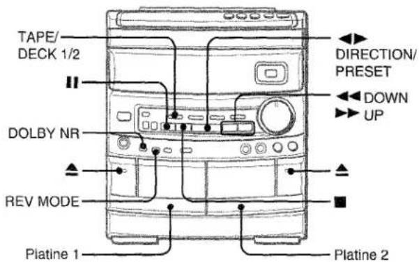 AIWA NSXV8000 - Remarque - 1