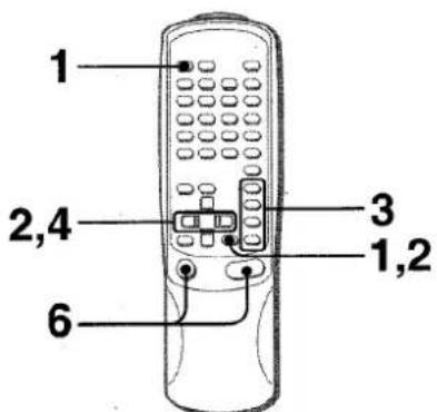 AIWA NSXV8000 - AJUSTE DEL TEMPORIZADOR - 1