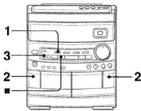 AIWA NSXV8000 - DUBBING THE WHOLE TAPE - 1