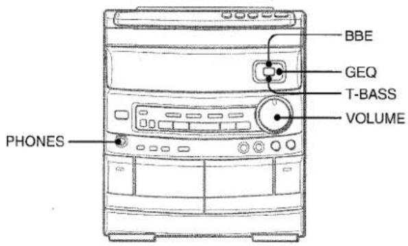 AIWA NSXV8000 - AJUSTE DEL SONIDO - 1