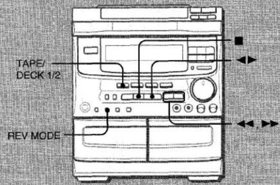 AIWA NSXV51G - Pour permettre le compteur A0000 - 1