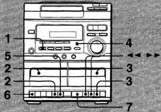 AIWA NSXV20 - Pour effacer un enregistrement - 1
