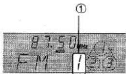 AIWA NSXV20 - MEMORISATION DE STATIONS - 5