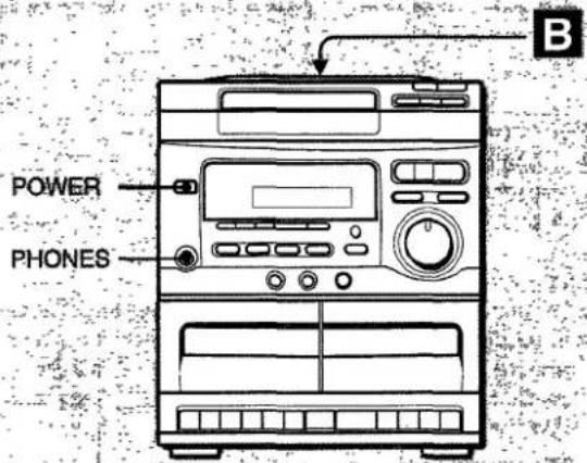 AIWA NSXV20 - CONNEXION D'UN CAISSON DE GRAVES - 1