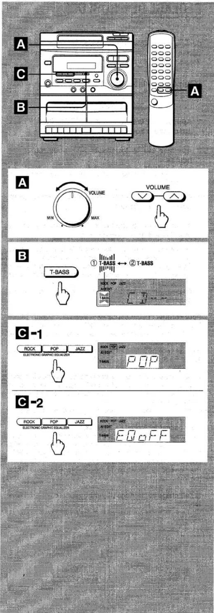 AIWA NSXV20 - CLOCK SETTING - 1