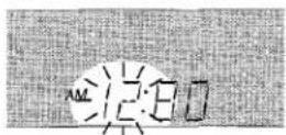 AIWA NSXV70 - SETTING THE CLOCK - 3