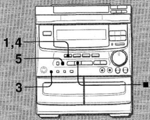 AIWA NSXV54 - Insertion d'espaces BLANCS - 1