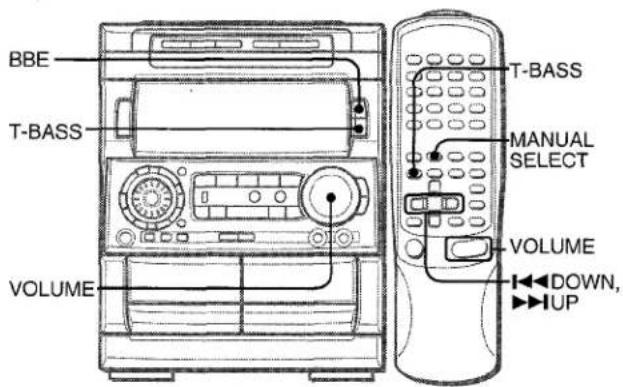 AIWA NSXMT920 - AUDIO ADJUSTMENTS - 1