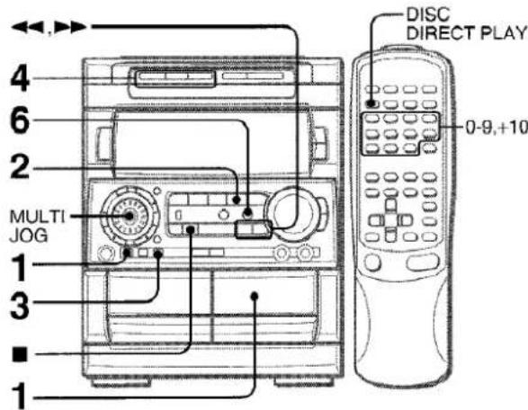 AIWA NSXMT920 - ENREGISTREMENT AVEC MONTAGE ET CALCUL DU TEMPS - 1
