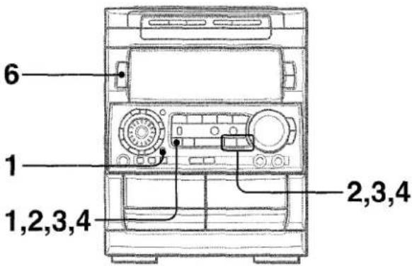 AIWA NSXMT920 - SETTING THE TIMER - 1