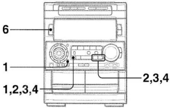 AIWA NSXMT920 - AJUSTE DEL TEMPORIZADOR - 1