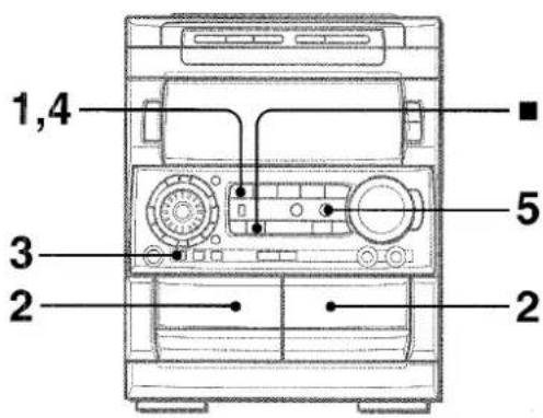AIWA NSXMT920 - COPIADO MANUAL DE UNA CINTA - 1