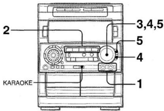 AIWA NSXMT920 - MICROPHONE MIXING - 1