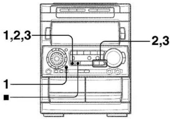 AIWA NSXMT920 - SETTING THE CLOCK - 1