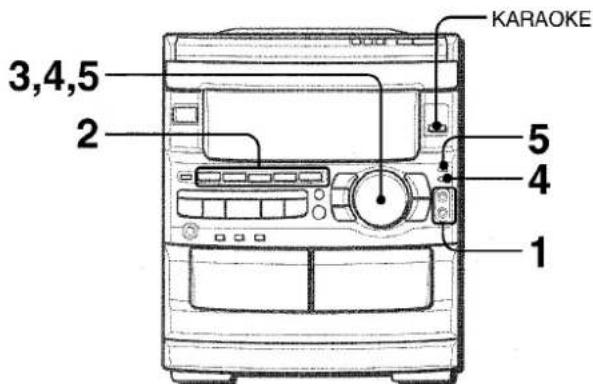 AIWA NSXMT90 - MICROPHONE MIXING - 1