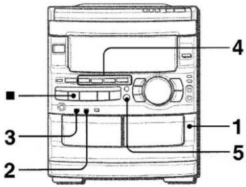 AIWA NSXMT90 - ENREGISTREMENT DE BASE - 1