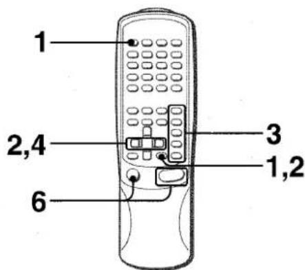 AIWA NSXMT90 - SETTING THE TIMER - 1