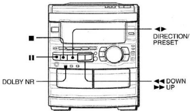 AIWA NSXMT90 - PLAYING BACK A TAPE - 1