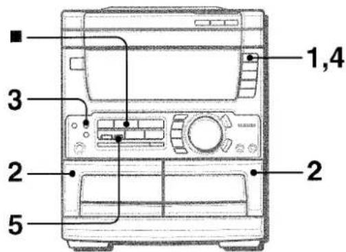 AIWA NSXMT75 - COPIADO MANUAL DE UNA CINTA - 1