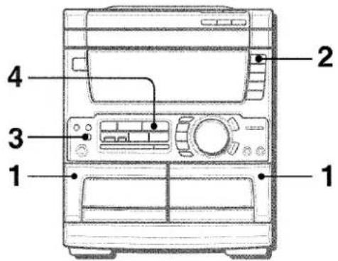AIWA NSXMT75 - LECTURE CONTINUE - 1