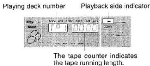 AIWA NSXMT75 - To select a reverse mode (deck 2 only) - 4