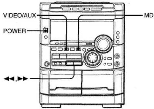 AIWA NSXMT725 - ECOUTE DE SOURCES EXTERNES - 1