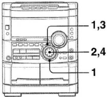 AIWA NSXMT725 - AJUSTE MANUAL DE UNA CURVA DE ECUALIZACION NUEVA - 1