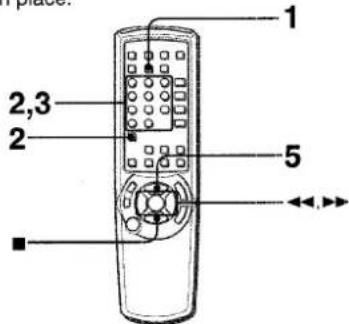 AIWA NSXMT725 - LECTURE PROGRAMMEE - 1