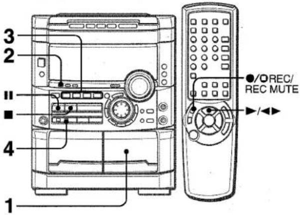 AIWA NSXMT725 - BASIC RECORDING - 1