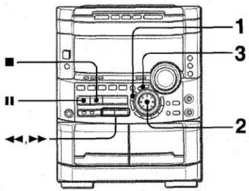 AIWA NSXMT725 - SETTING THE CLOCK - 1