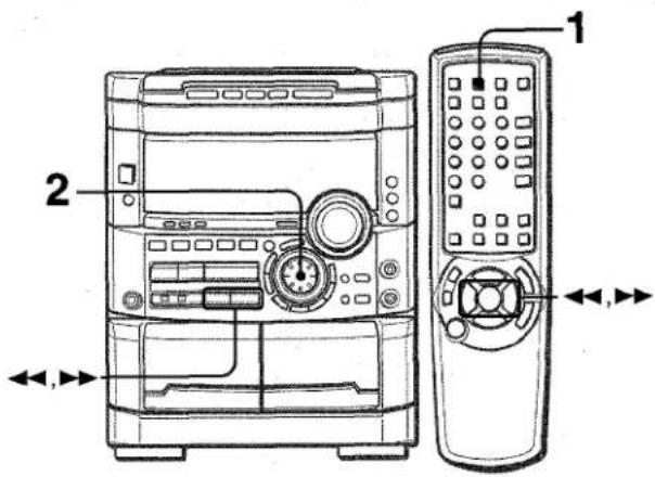 AIWA NSXMT725 - SETTING THE SLEEP TIMER - 1