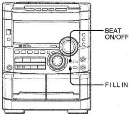 AIWA NSXMT725 - PARA UTILIZAR LA FUNCIÓN FILL IN - 1