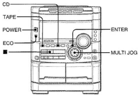 AIWA NSXMT725 - ANTES DE LA OPERACION - 1