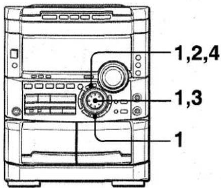 AIWA NSXMT725 - MEMORIZACION DE CURVAS DE ECUALIZACION NUEVAS - 1