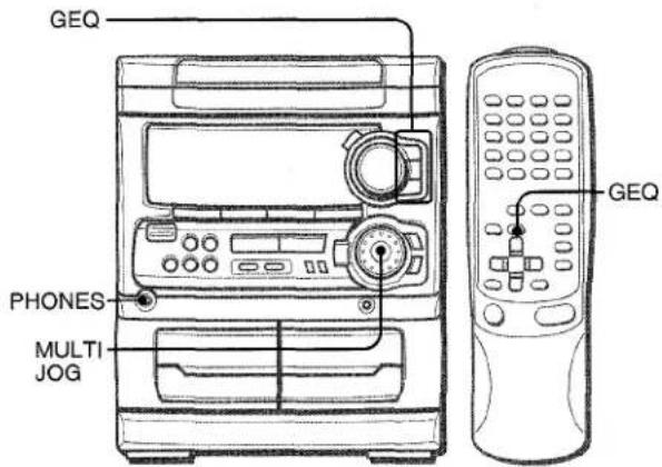 AIWA NSXMT321 - EGALISEUR GRAPHIQUE - 1