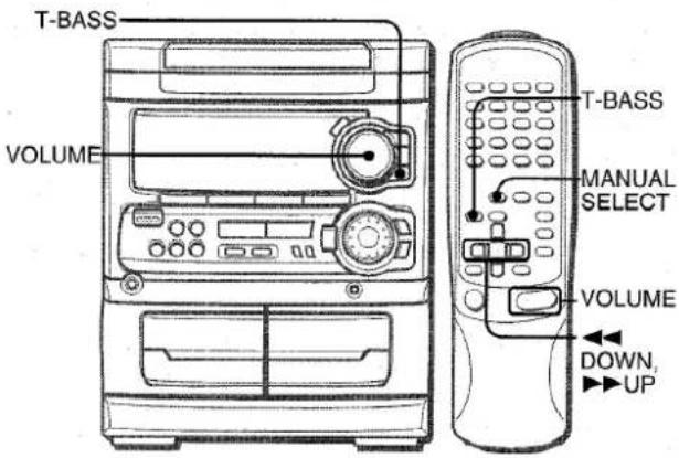AIWA NSXMT321 - AJUSTES DE AUDIO - 1