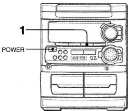 AIWA NSXMT321 - ECOUTE DE SOURCES EXTERNES - 1