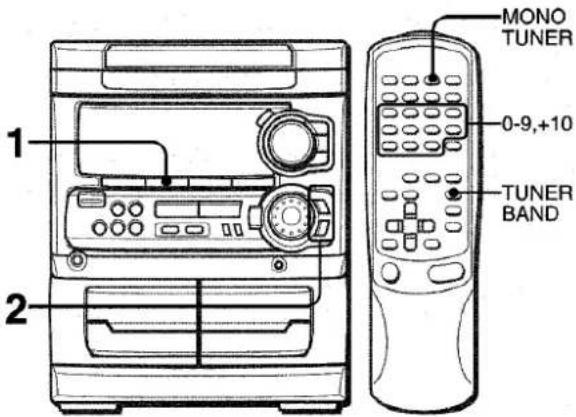 AIWA NSXMT321 - MANUAL TUNING - 1