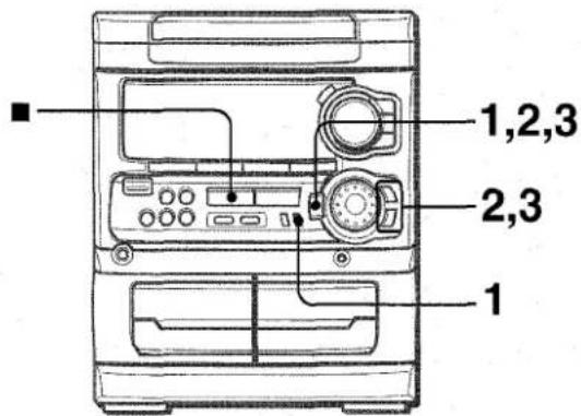 AIWA NSXMT321 - PUESTA EN HORA DEL RELOJ - 1