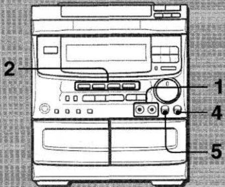 AIWA NSXV52 - MICROPHONE MIXING - 1