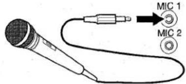AIWA NSXMT721 - MICROPHONE MIXING - 2
