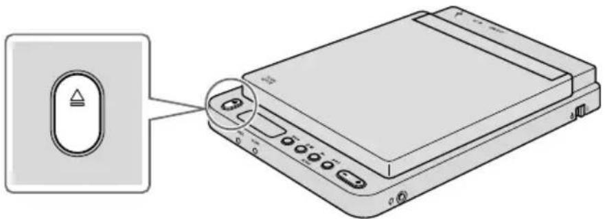 YAMAHA CRW70 - Appuyez sur la touche d'éjection. - 1